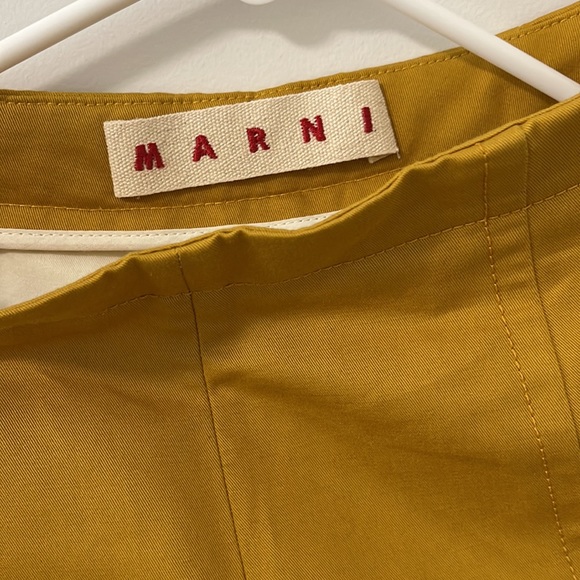 Marni Women Trouser Color Mustard - Picture 5 of 12